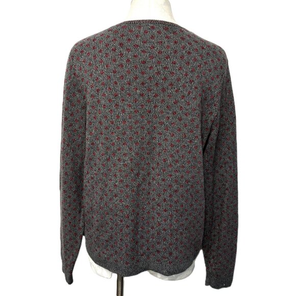 Vintage Woolrich  Cotton Winter Pullover Sweater Large - Picture 9 of 14